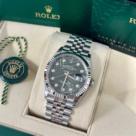 Rolex Datejust 126234 Green Dial 2023 